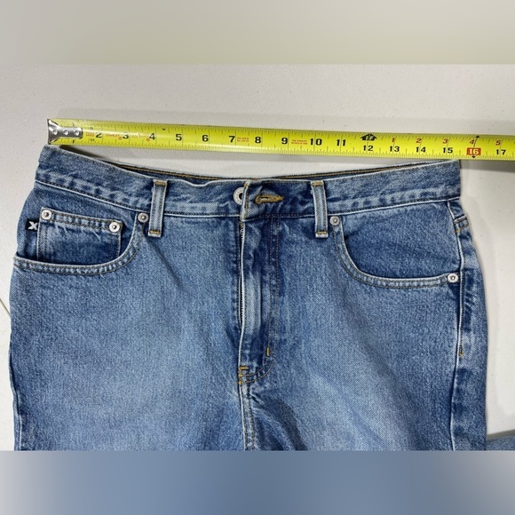 Express extreme flare 100% cotton denim jeans women’s size 11/12S Express - Picture 4 of 13